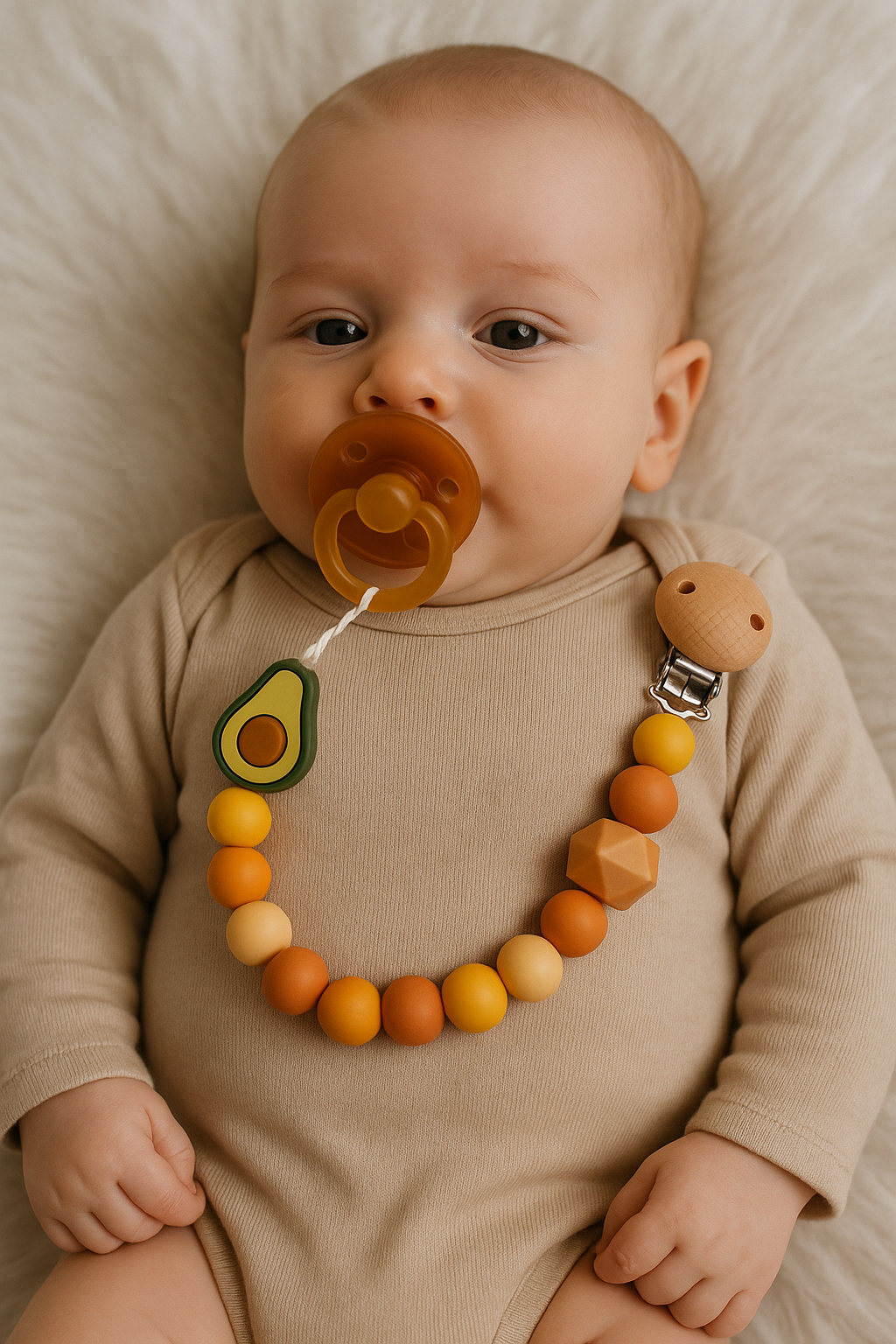 Attache sucette - Avocado đ„