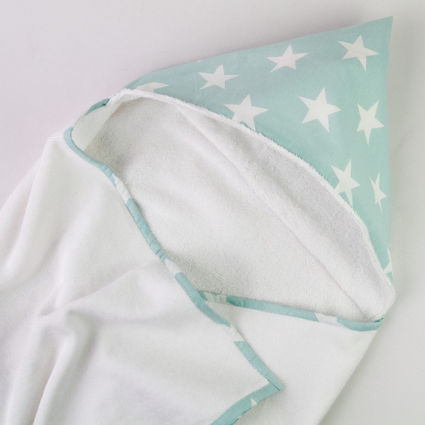 Serviette de Bain - Harmonie- Vert 💚🤍 130x70cm