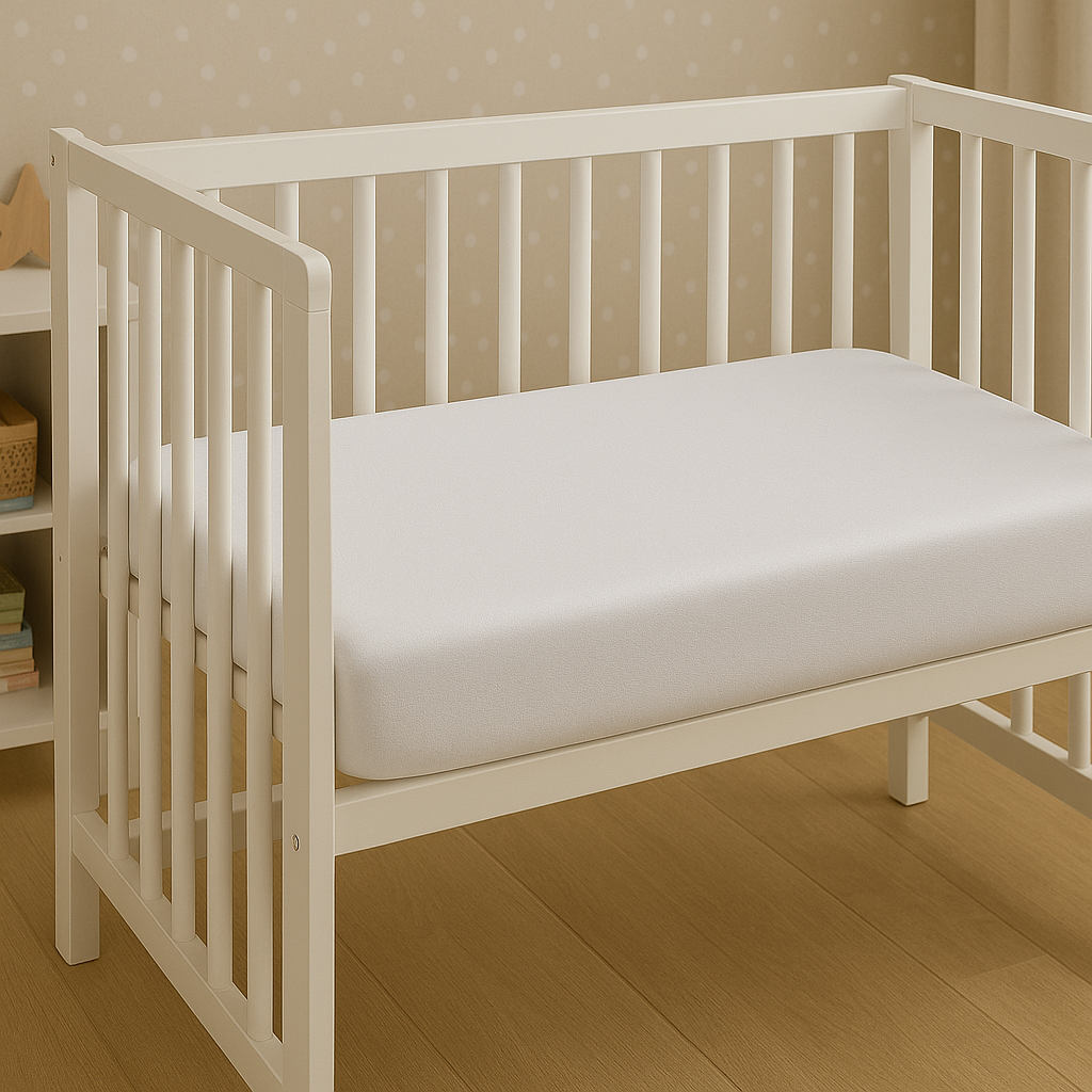 Drap housse bébé 120×60 cm – Gaze de coton