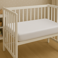 Drap housse bébé 120×60 cm – Gaze de coton