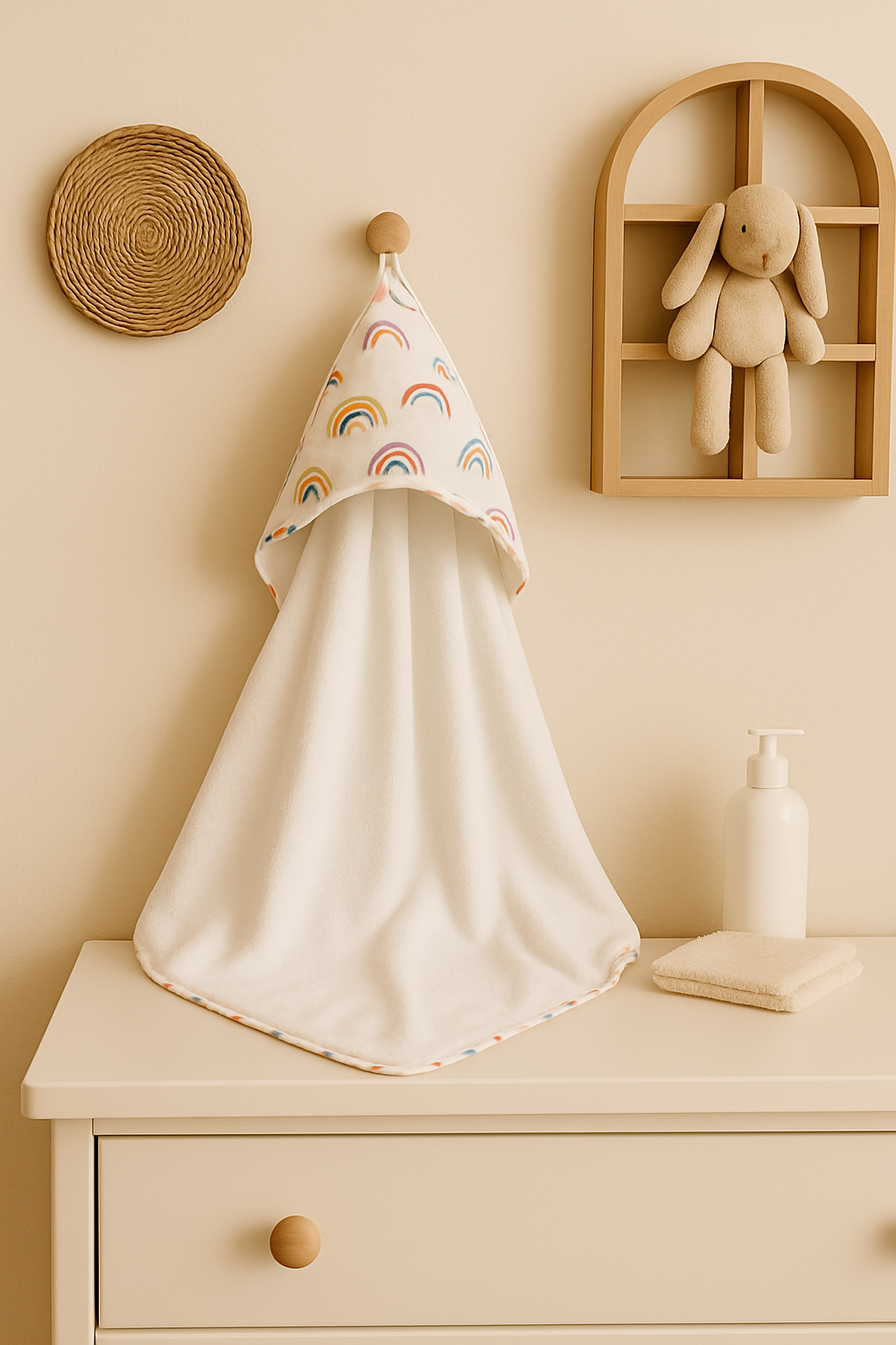 Serviette de Bain - Harmonie - Rainbow Rose 🌈 130x70cm