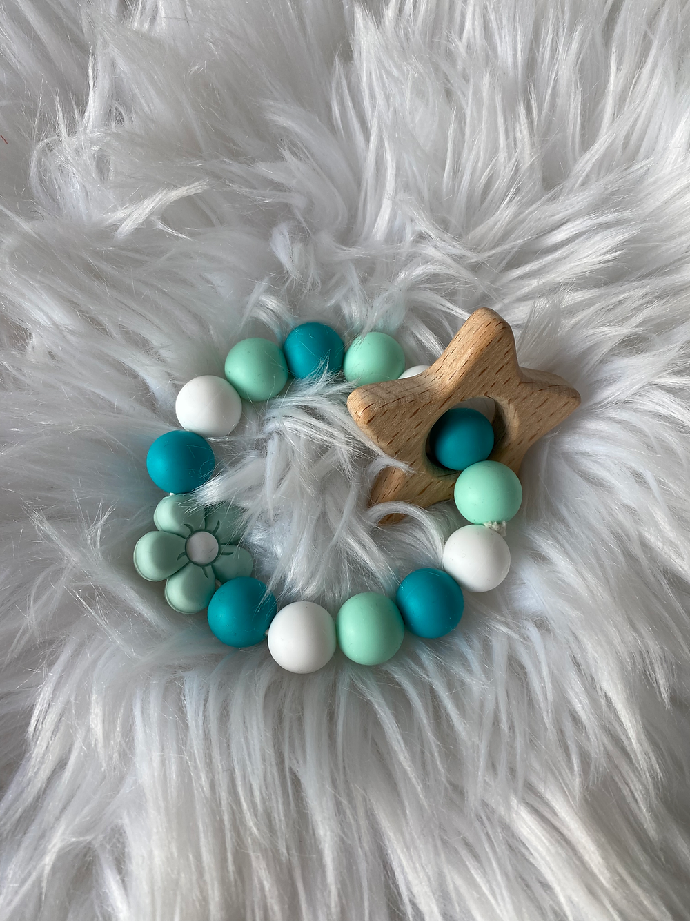 Anneau de dentition - Étoile Bleu ⭐ 💙