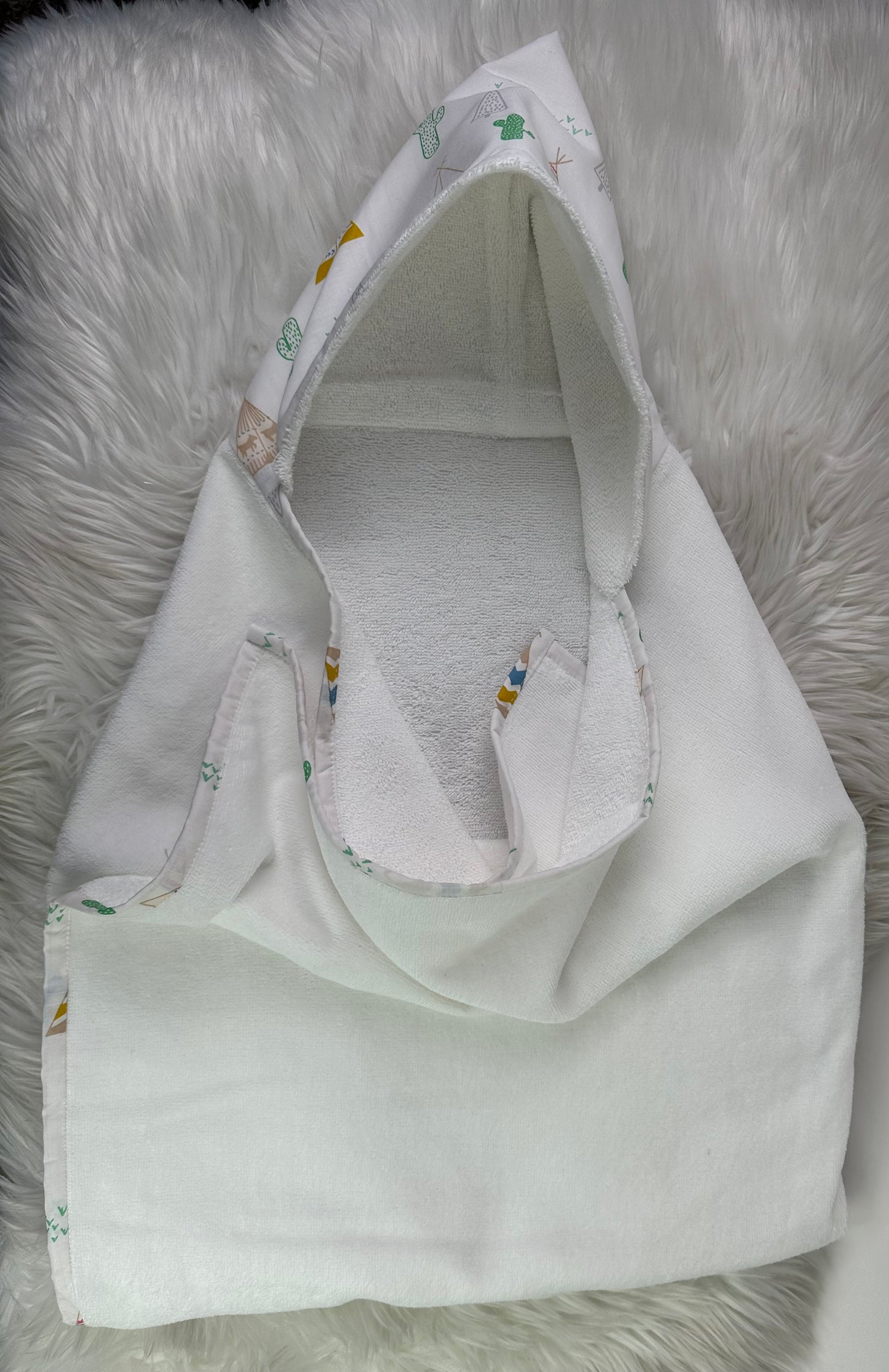 Serviette de Bain - Harmonie- Tipi ⛺️🌵⭐️ 130x70cm