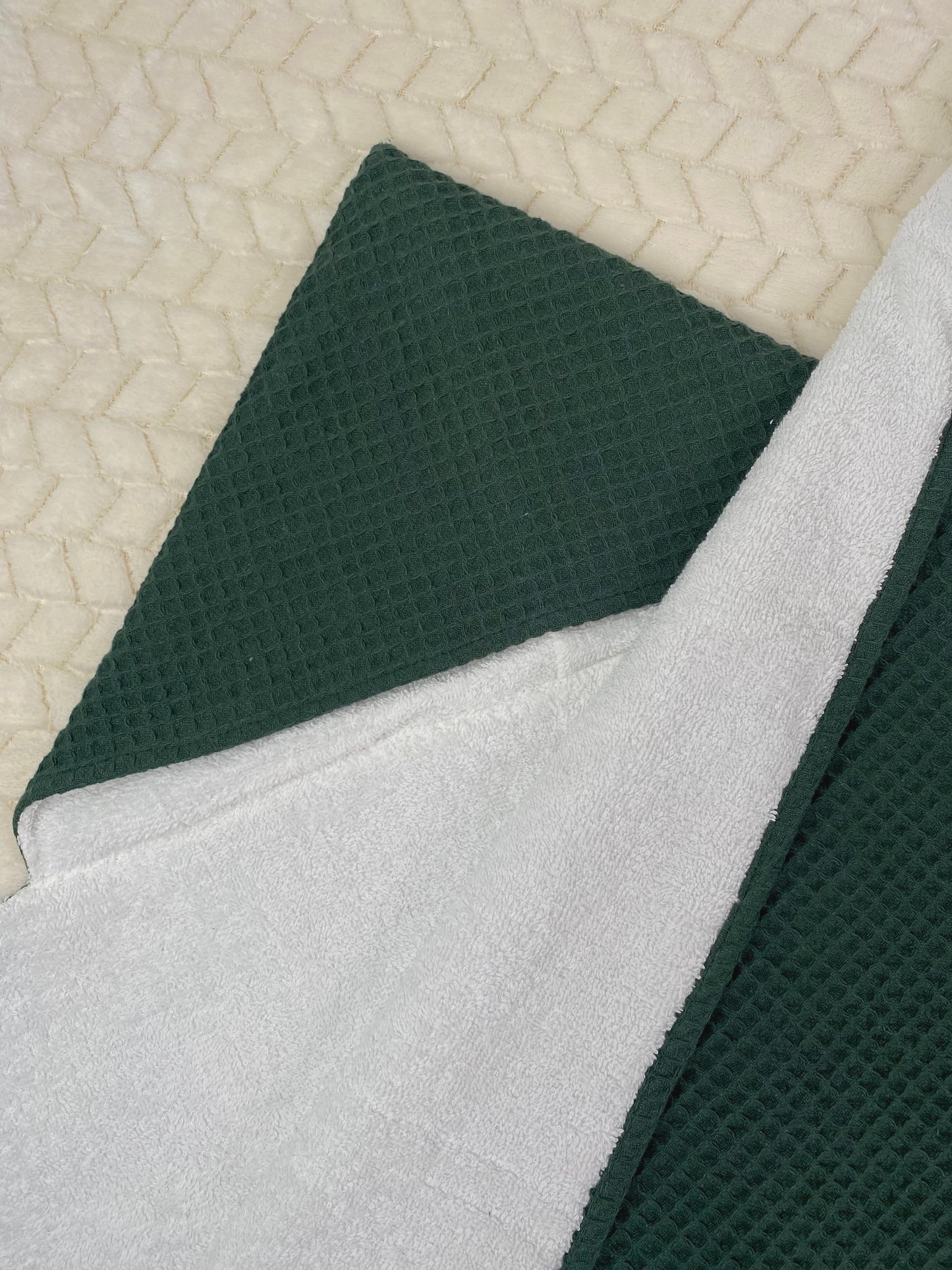 Serviette de Bain - Duo Confort Vert đ 130x70cm