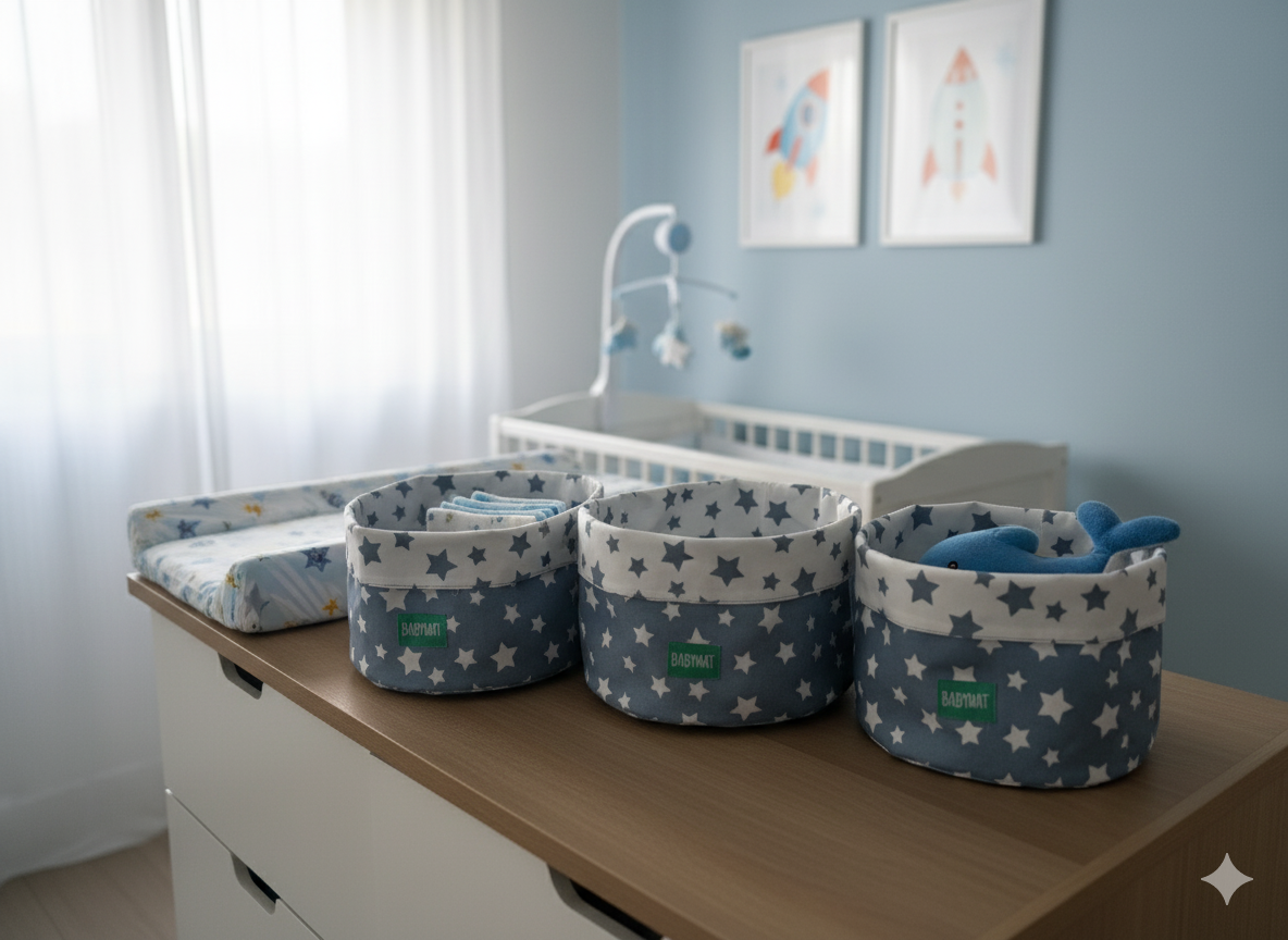 Paniers – Trio Étoiles Bleues