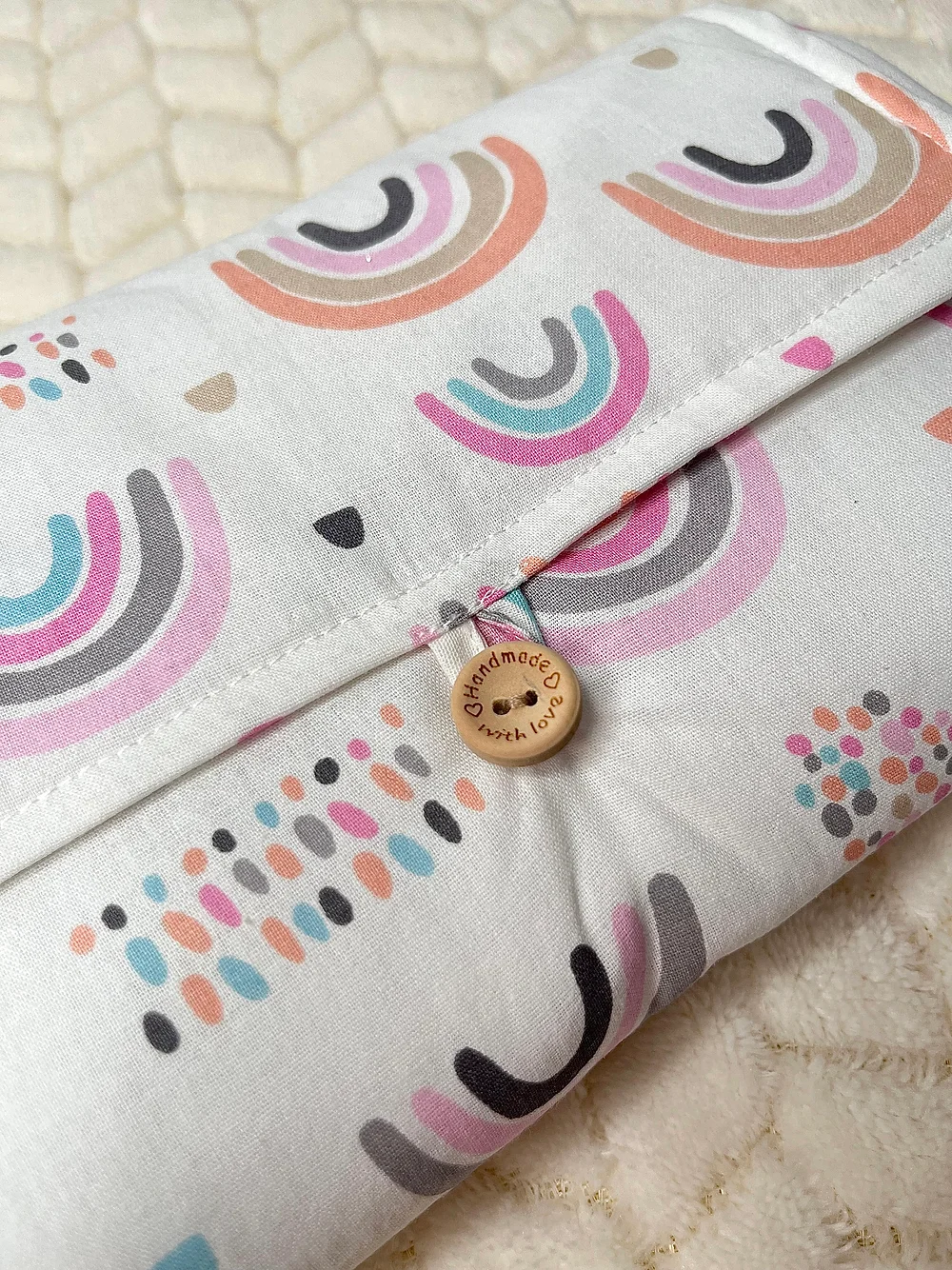 Tapis Ă langer - Rainbow Rose đ