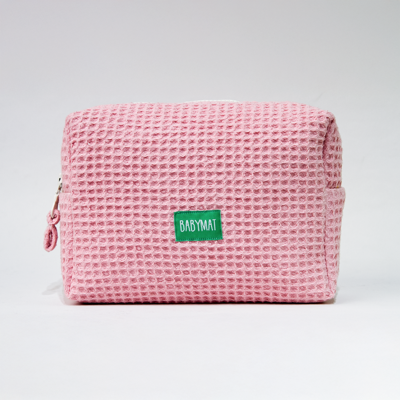 Trousse - Nid d'abeille -Rose Pétale
