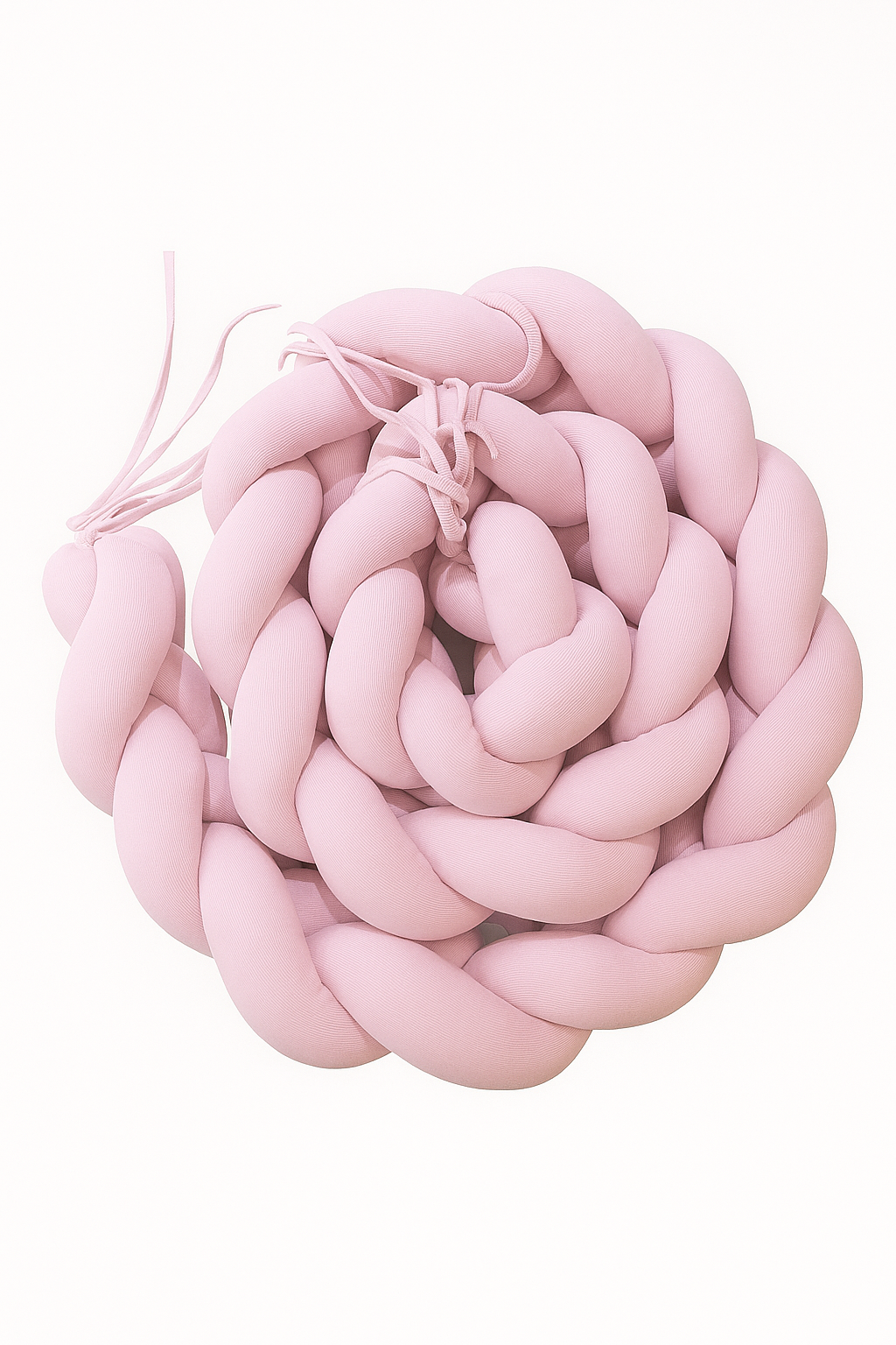 Tour de lit tressé - Rose Clair 💗