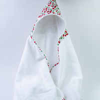 Serviette de Bain - Harmonie - Cerise - 130x70cm