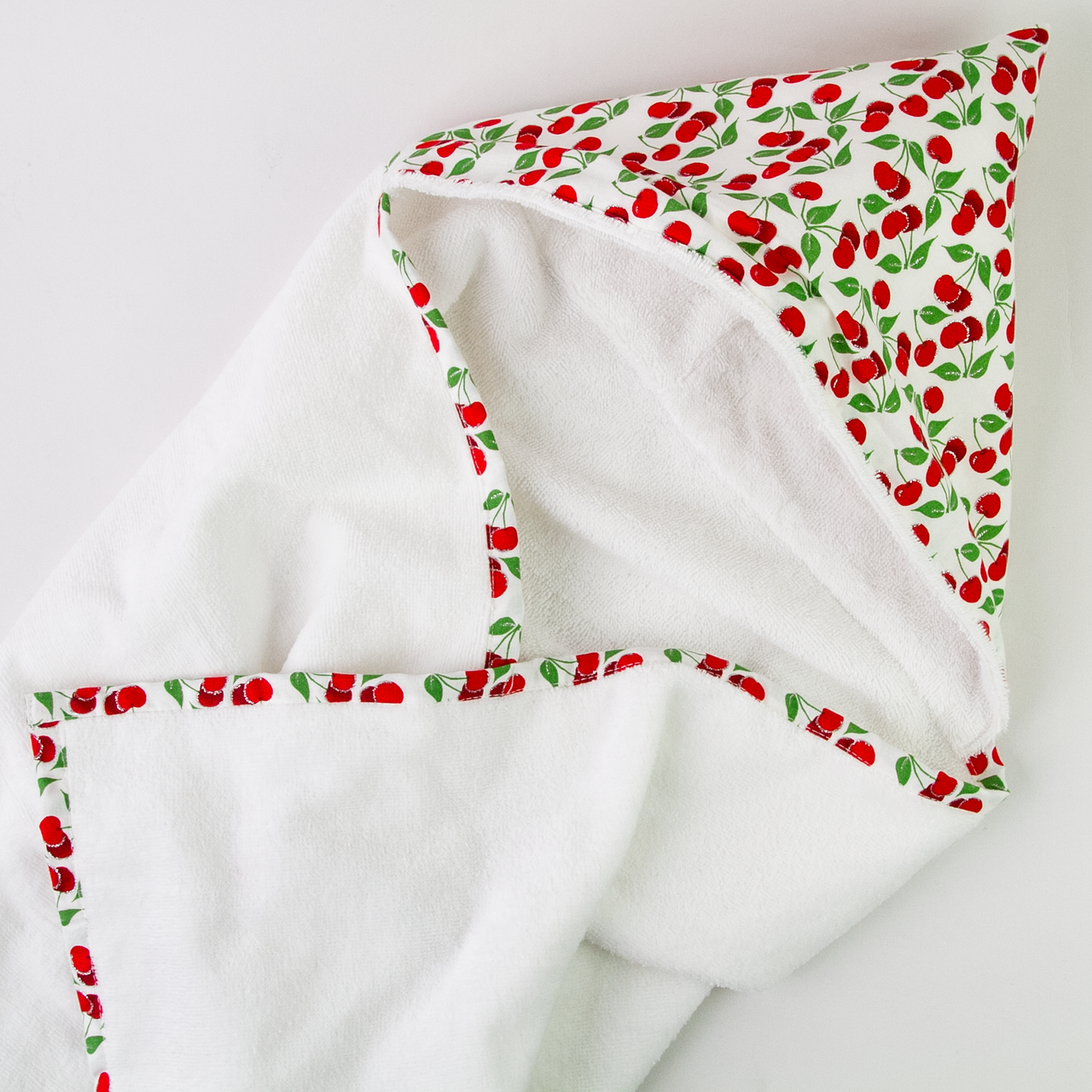 Serviette de Bain - Harmonie - Cerise - 130x70cm