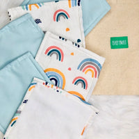 Lingettes - Rainbow Bleu