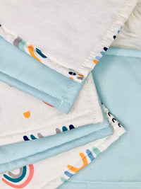 Lingettes - Rainbow Bleu