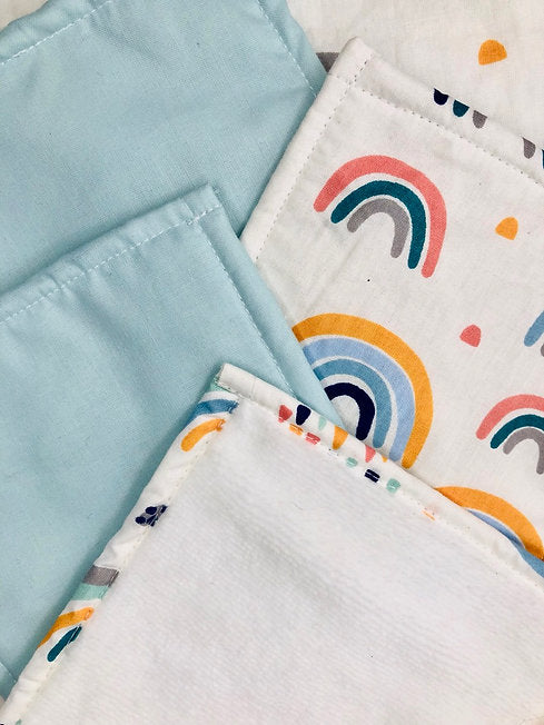 Lingettes - Rainbow Bleu