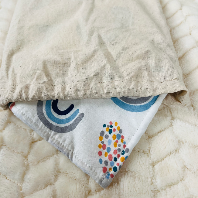 Lingettes - Rainbow Bleu