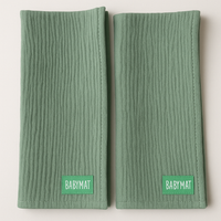 Duo de Langes - Vert -  50 X 60 cm