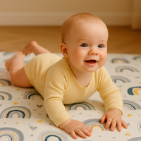 Matelas au sol - Happiness Bleu