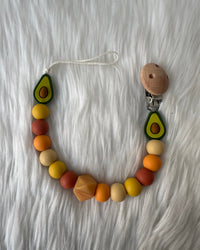 Attache sucette - Avocado