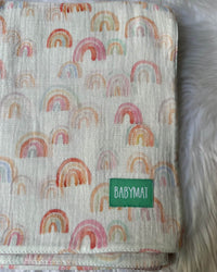 Couverture Mi-Saison - Rainbow - Rose 100x100cmCouvertureBABYMATBABYMATCouverture Mi-Saison