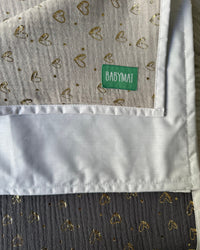 Couverture d'Été - Nuit Dorée Patchwork 100x80cm