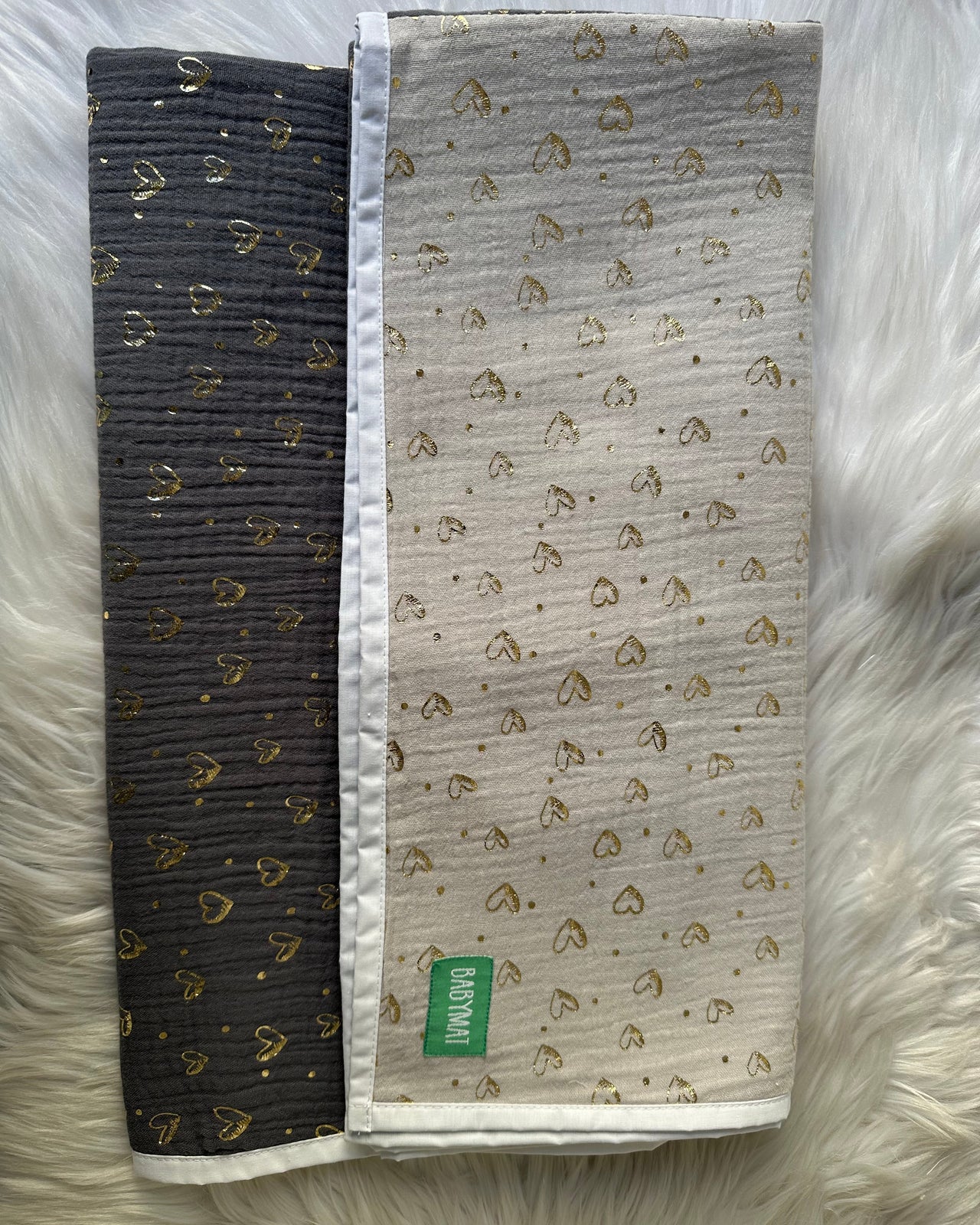 Couverture d'Été - Nuit Dorée Patchwork 100x80cm