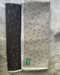 Couverture d'Été - Nuit Dorée Patchwork 100x80cm