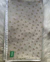 Couverture d'Été - Nuit Dorée Patchwork 100x80cm