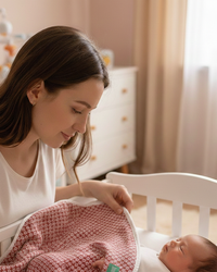 Couverture d'Été - Fleuri - 90 x 65 cm - NourrissonCouverture LégèreBABYMATBABYMATCouverture d'Été