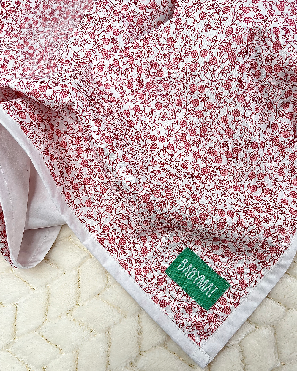 Couverture d'Été - Fleuri - 90 x 65 cm - NourrissonCouverture LégèreBABYMATBABYMATCouverture d'Été