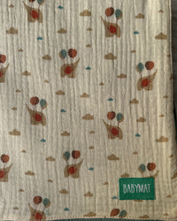 Couverture d’hiver -Joyeux Éléphant - 100x100