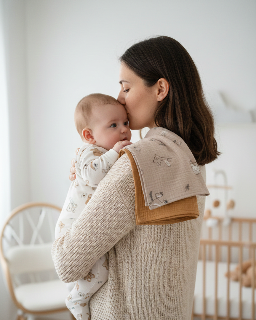 Duo de langes - Les Copains de la Forêt