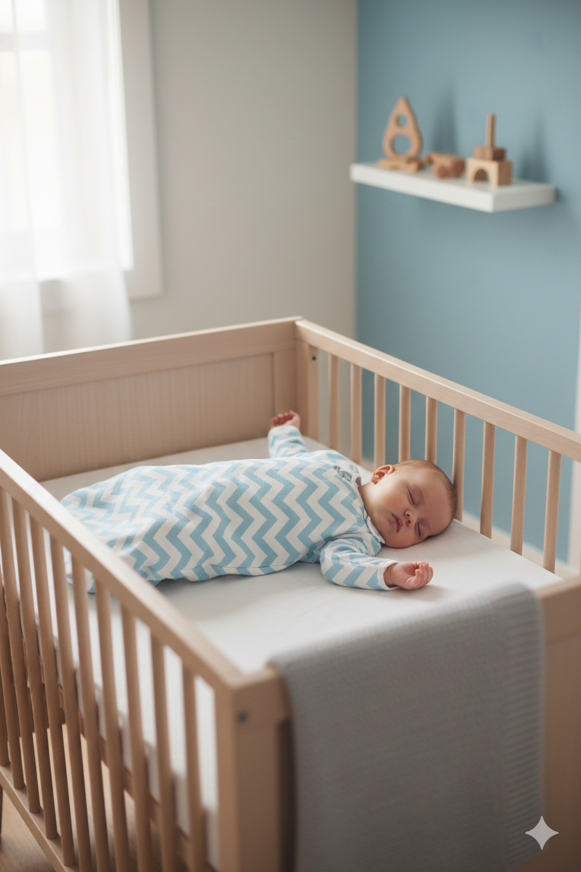 Gigoteuse - Zig Zag Bleu ciel