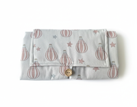 Tapis à langer - Montgolfière Rose