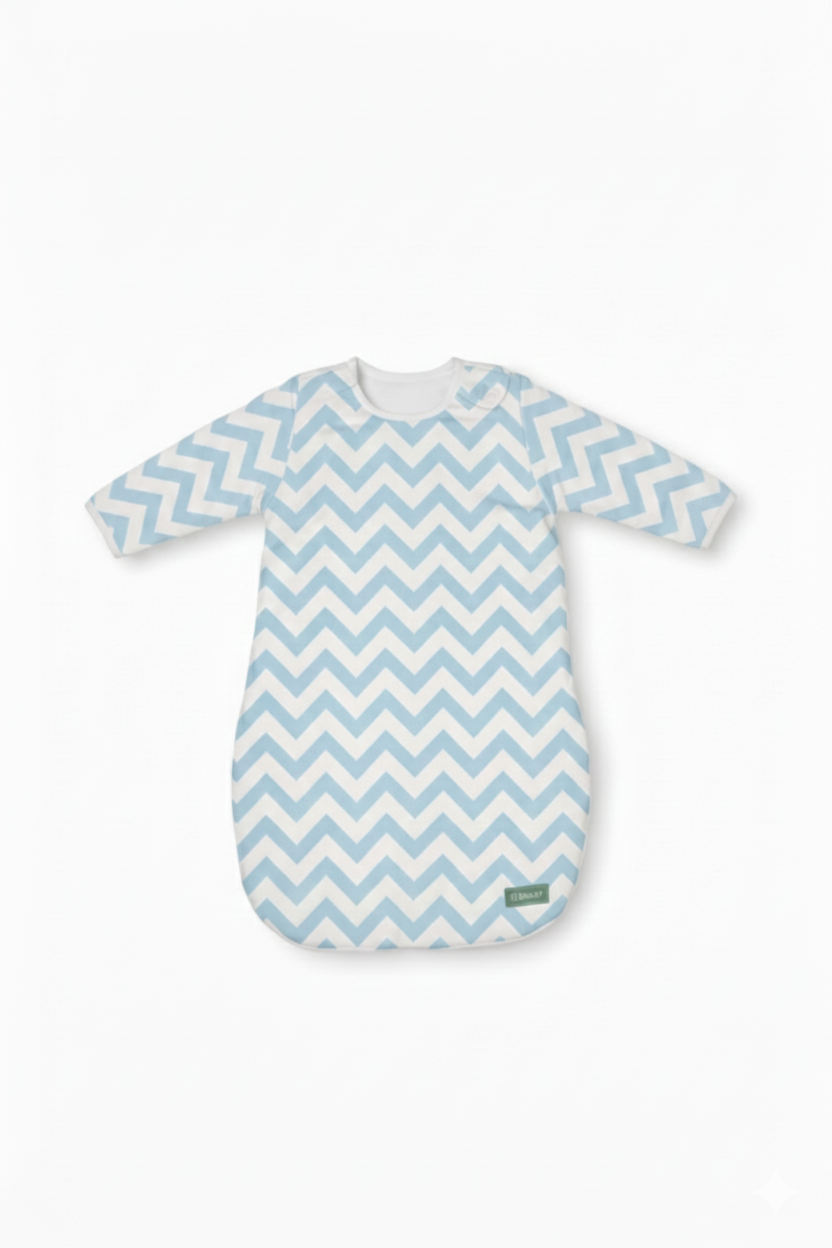 Gigoteuse - Zig Zag Bleu ciel