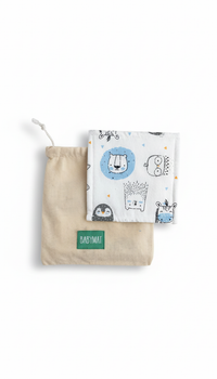 Lingettes - Jungle Bleu