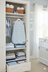 Gigoteuse - Zig Zag Bleu ciel