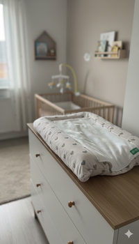 Matelas à langer - Douceur des coeurs Beige