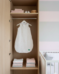 Gigoteuse - Blanc Aux Étoiles Roses