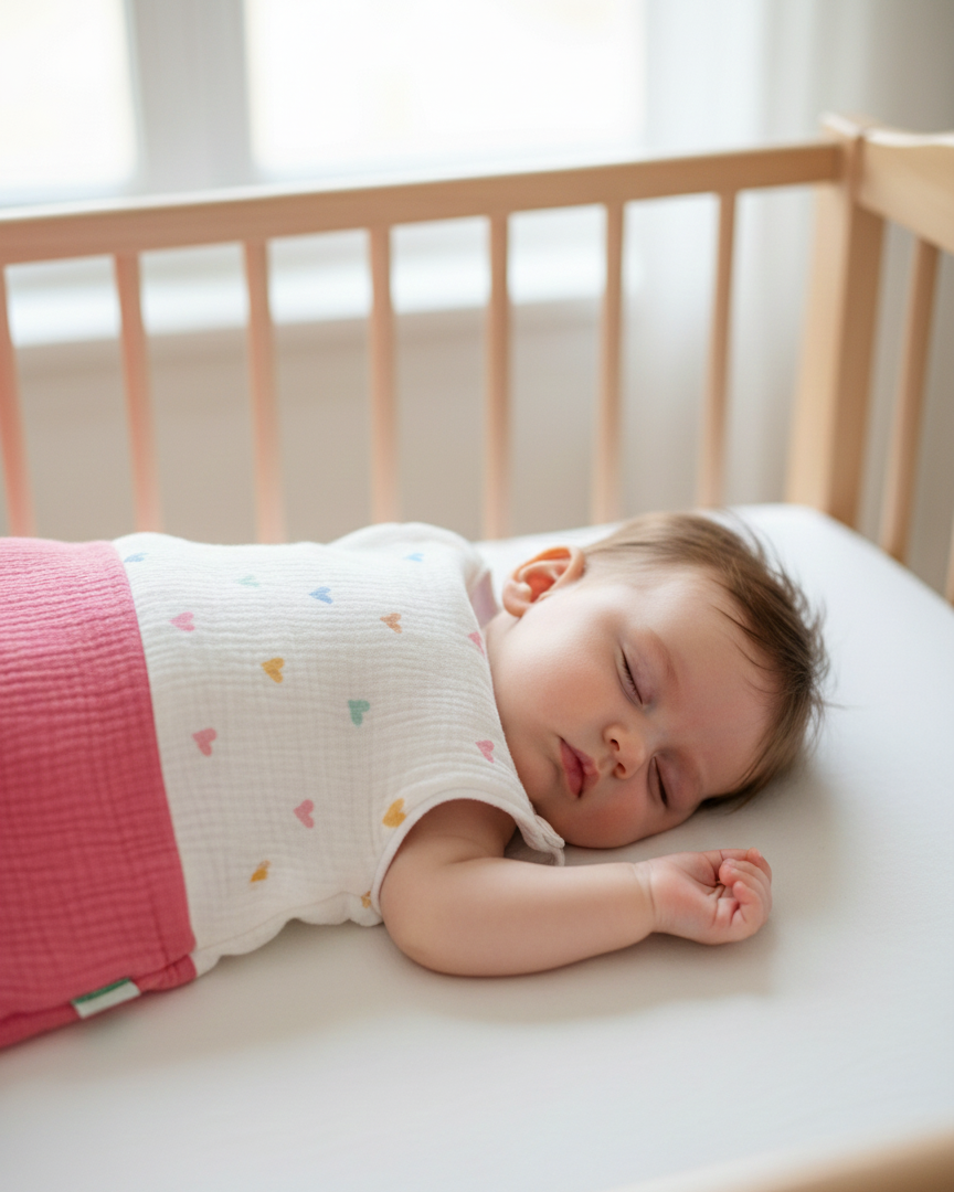 Gigoteuse - Coeur Coeur - Patchwork - Rose