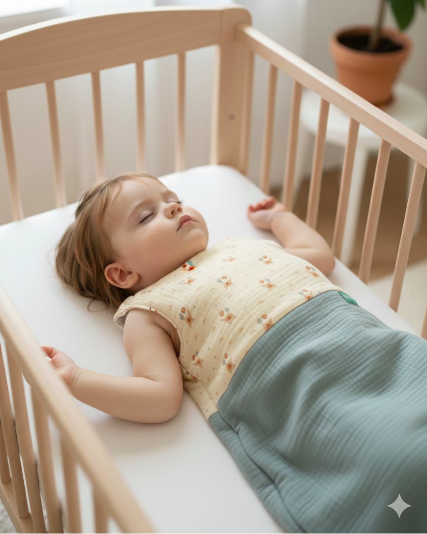 Gigoteuse - Joyeux Éléphant - Patchwork - Vert