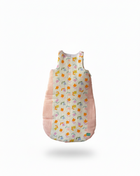 Gigoteuse - Marguerite - Patchwork - Saumon