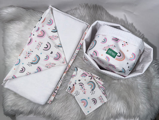 Pack de naissance - Rainbow rose🌸✨