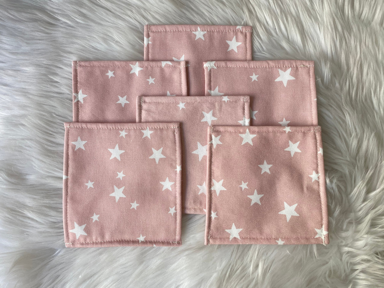 Lingettes - Petit Coton - Étoile Rose