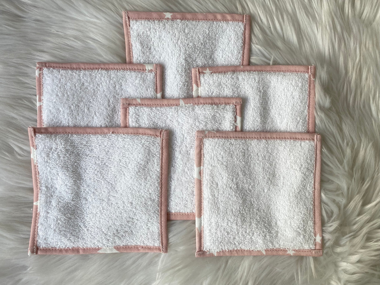 Lingettes - Petit Coton - Étoile Rose