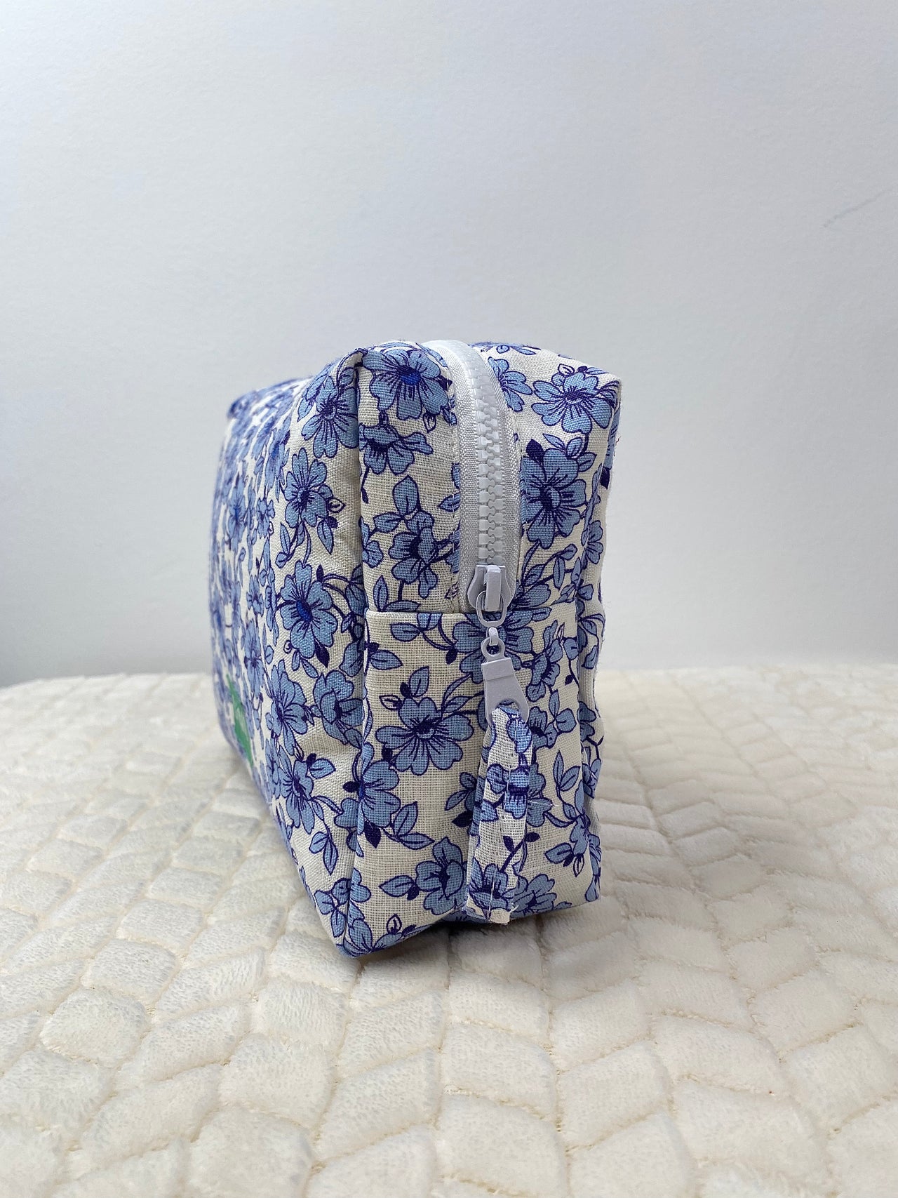 Trousse - Fleurs Bleues