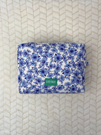 Trousse - Fleurs Bleues