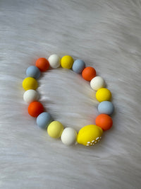 Anneau de dentition - Citron -Gris