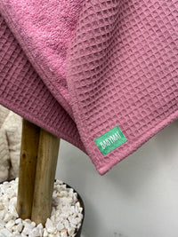 Serviette de Bain - Duo Confort Rose - 130x70cm