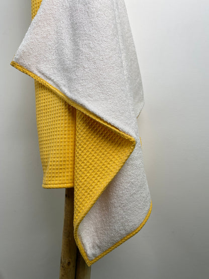 Serviette de Bain - Duo Confort Jaune 💛 130x70cm