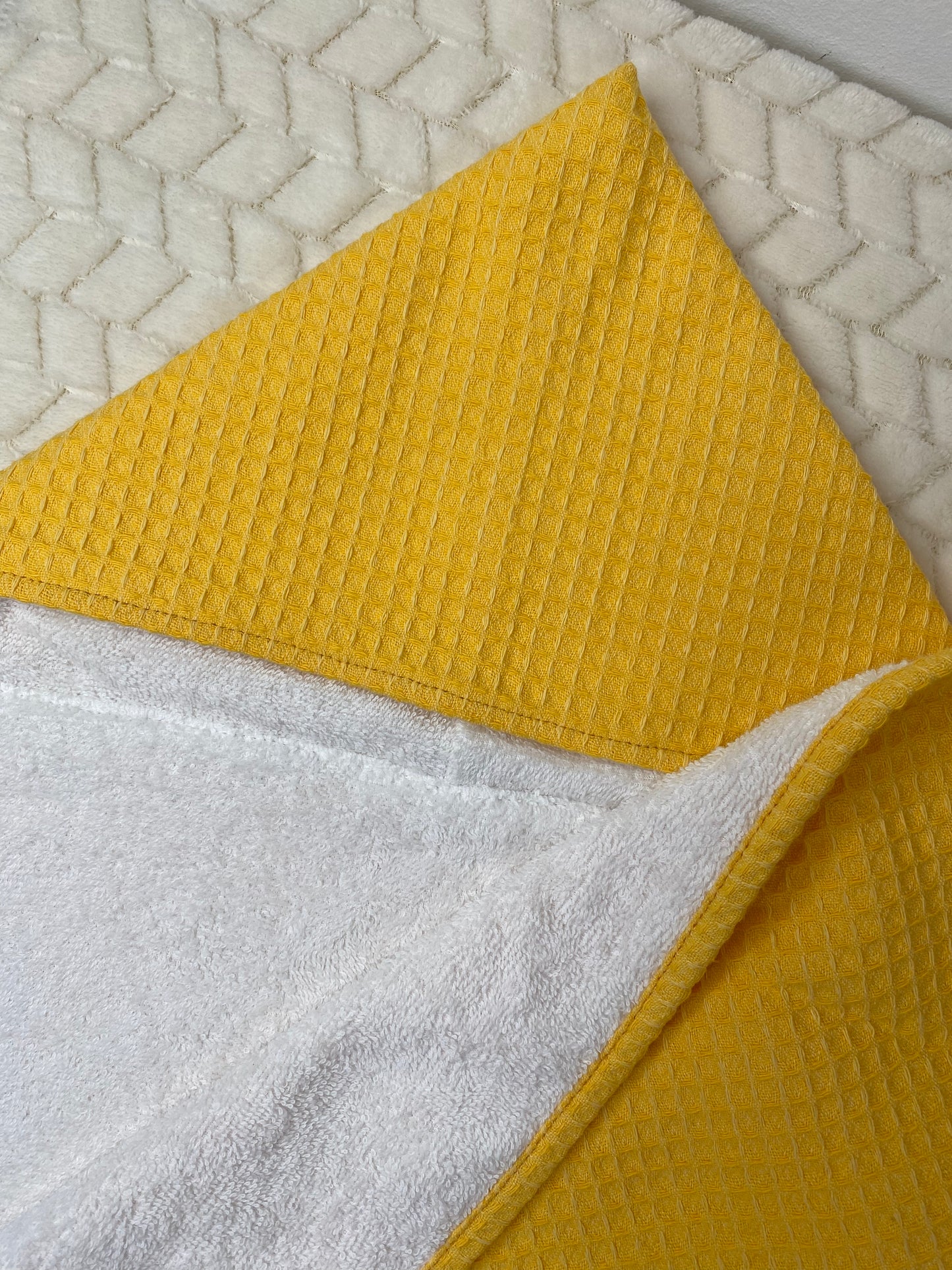 Serviette de Bain - Duo Confort Jaune 💛 130x70cm