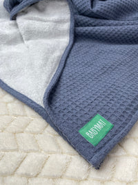Serviette de Bain - Duo Confort Bleu perlé-  130x70cm
